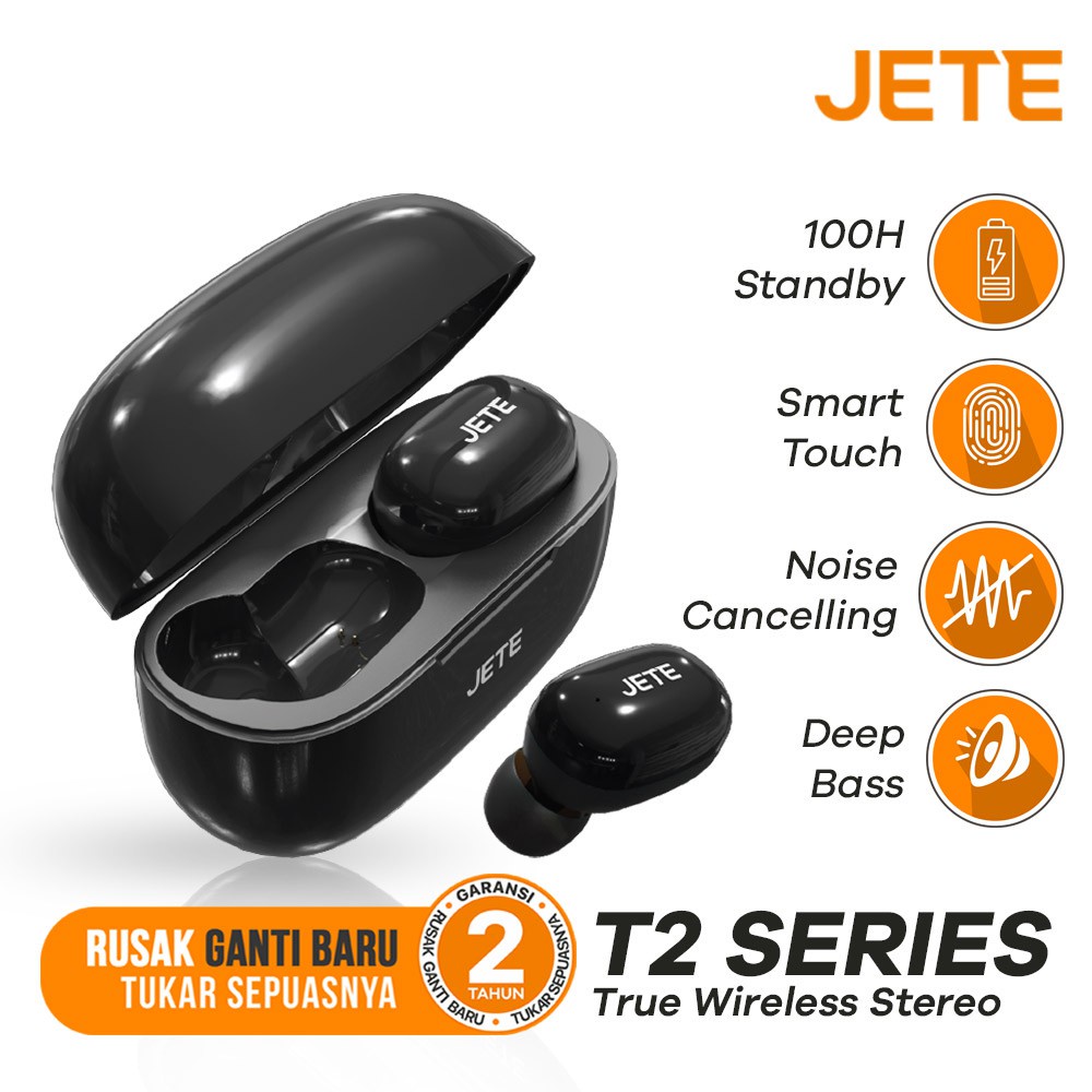 TWS - Headset Bluetooth - Earbuds JETE T2