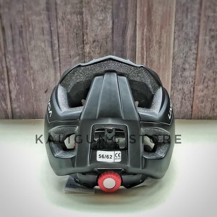 Helm Sepeda Mtb Am Enduro Merk Lixada Hitam Doff