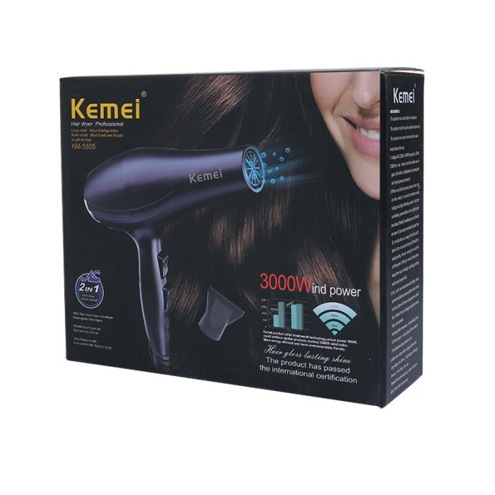 Kemei Hair Dryer KM-5805 Hairdryer Pengering Rambut Salon