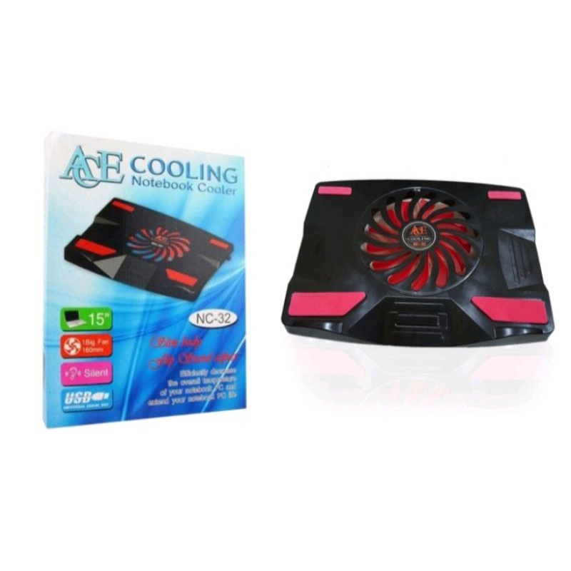 cooling pad  kipas laptop / cooling pad samoon 15&quot; high speed motor dengan 2