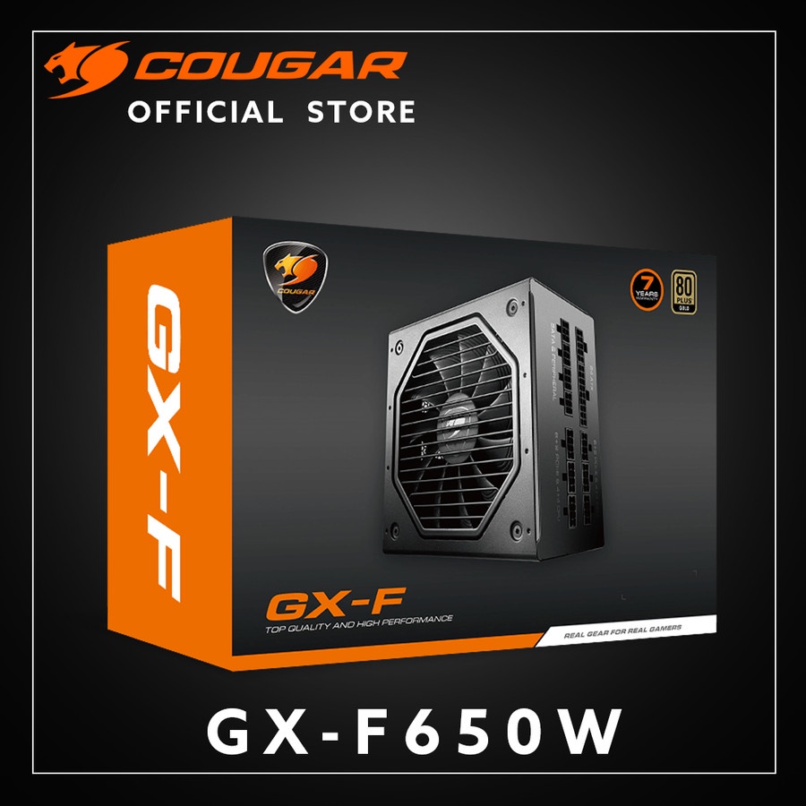 Power Supply Cougar GX-F650 80+ Gold 650Watt Fully Modular - PSU 650W Cougar GXF650