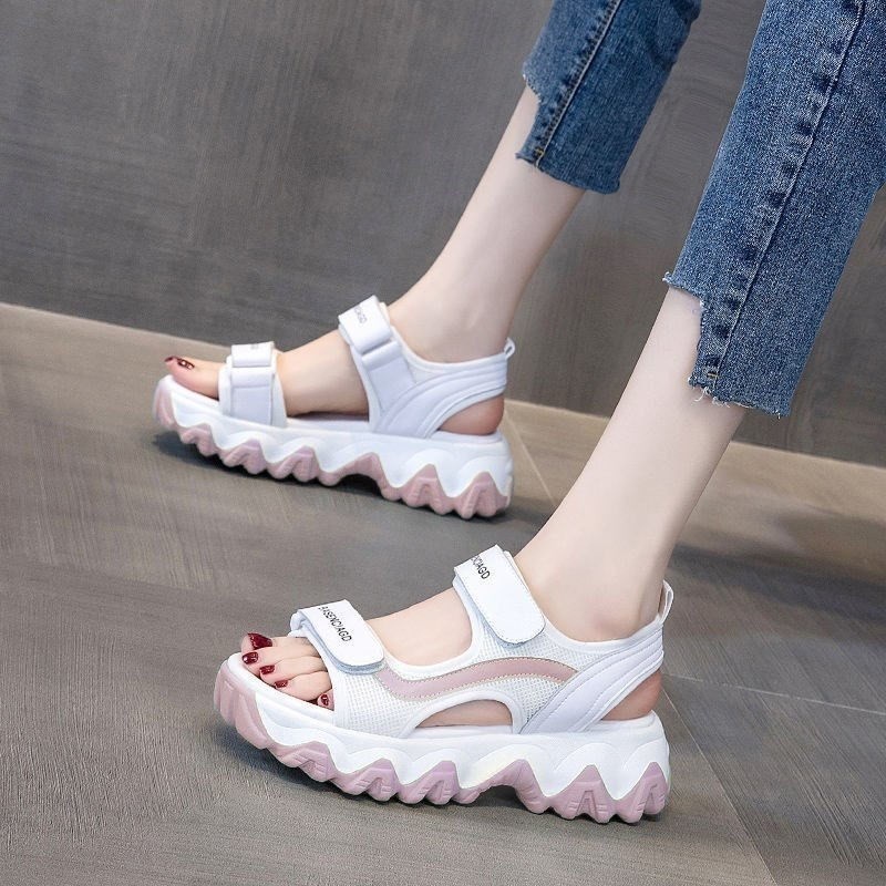 COD Sneakersdaily 2588 Sepatu sandal Wanita Sepatu Tali Gunung Premium