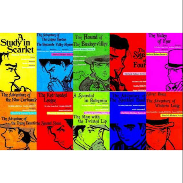LANGKASEGELNO BOX Komik sherlock holmes Lengkap