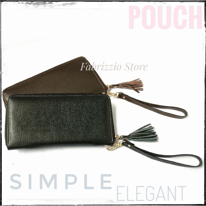 pouch woman wallet  kulit asli