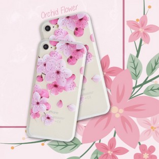 SOFTCASE FLOWER PASTEL FOR IPHONE OPPO