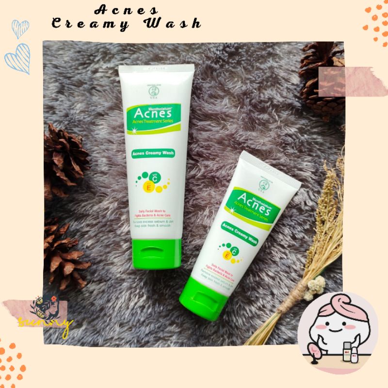 Jual ACNES CREAMY WASH 50 GRAM - 100 GRAM MALANG | Shopee Indonesia