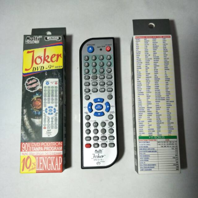 REMOTE JOKER / REMOTE MULTI DVD