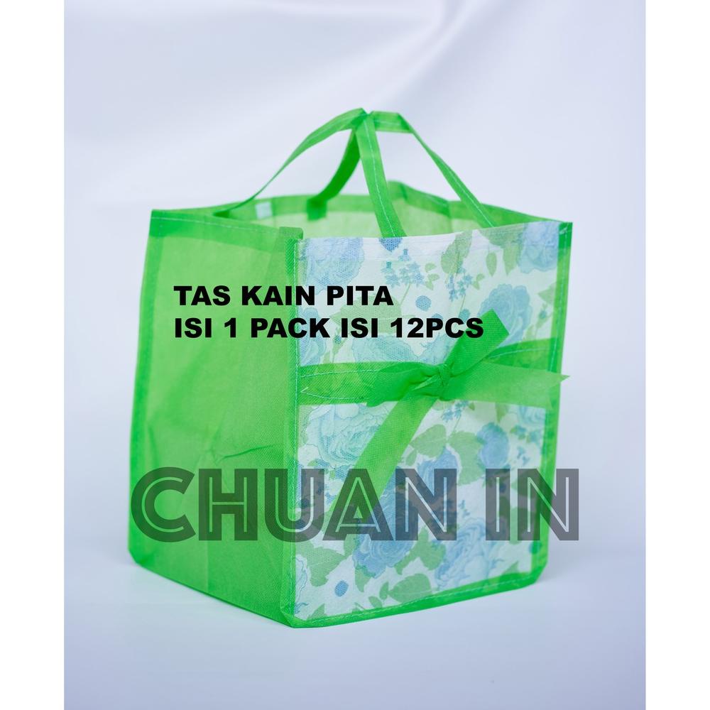 

Tas Kain Pita Untuk Dus Box Makanan Uk 20X20Cm Goodie Bag Acara Hajatan