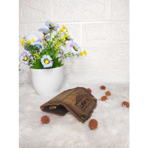 GANTUNGAN KUNCI | DOMPET STNK KULIT SAPI ASLI