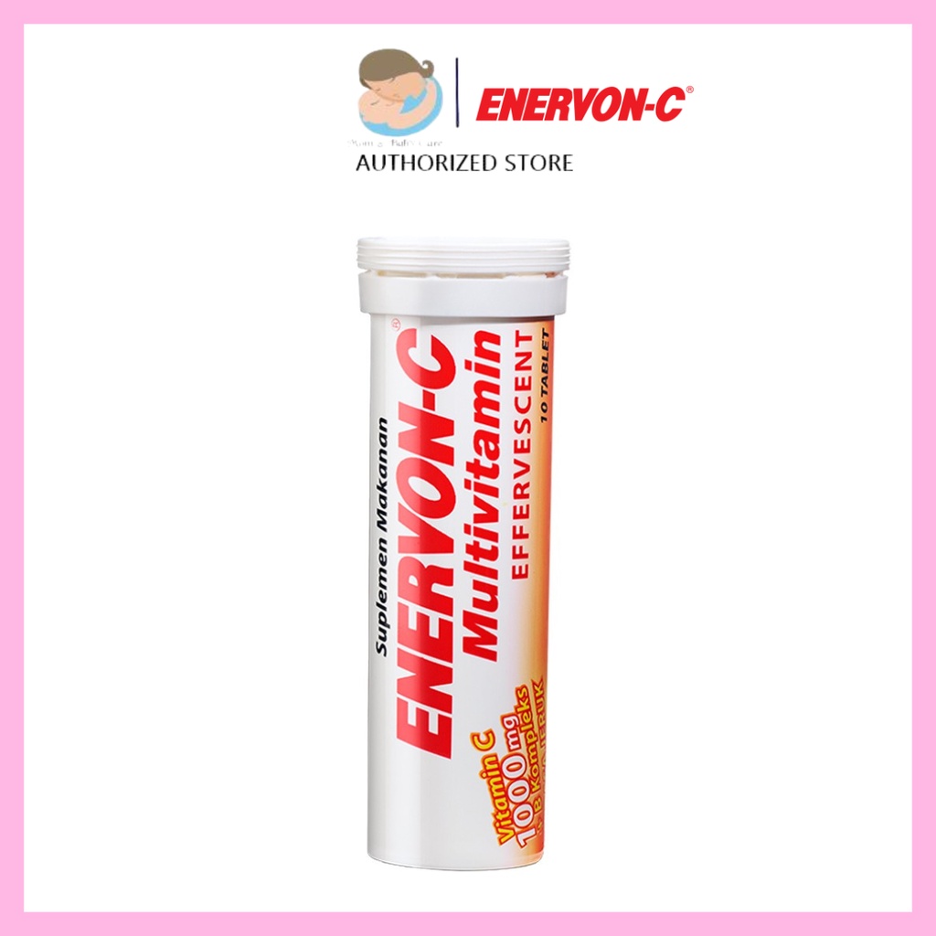 Enervon-C Effervescent 10 Tablet - Multivitamin Daya Tahan Tubuh