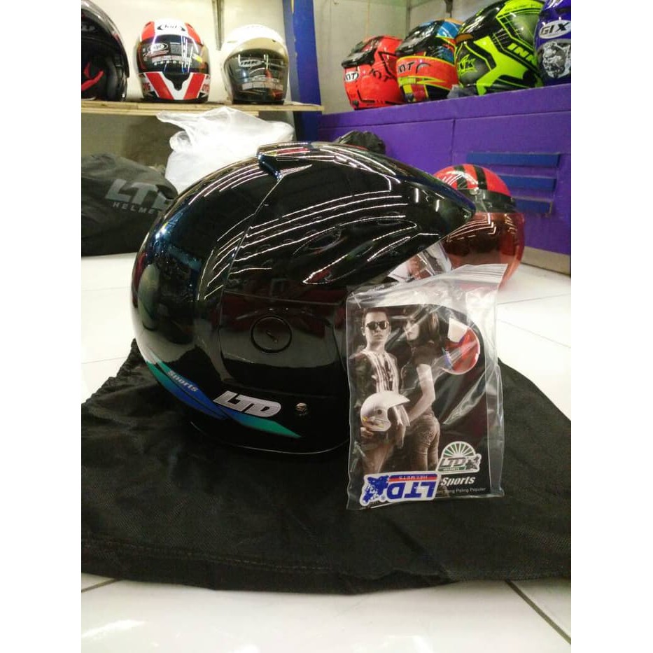 Helm LTD Sport hitam original