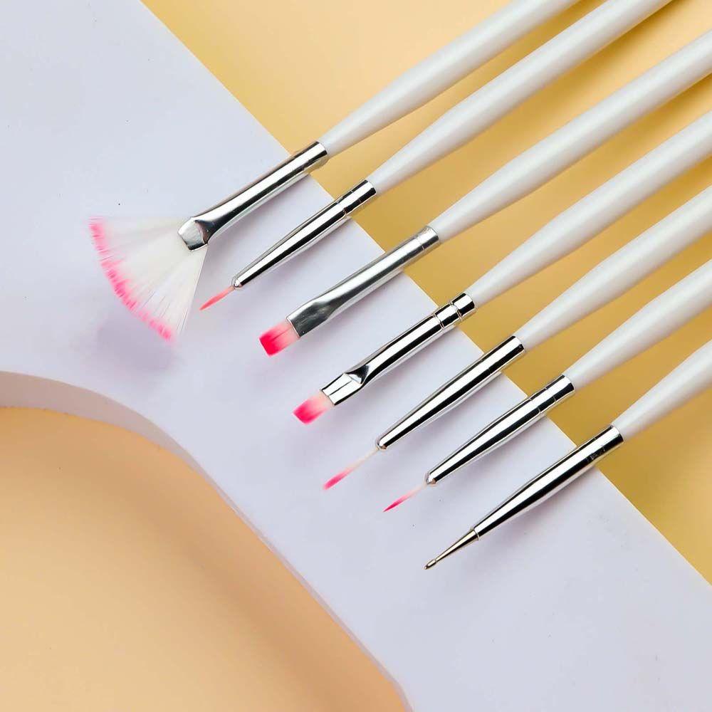 Mxbeauty Nail Art Lukisan Pena Ultra-Tipis Garis Alat Kecantikan Manicure 3D Nail Tips Pen Nail Dotting Pen