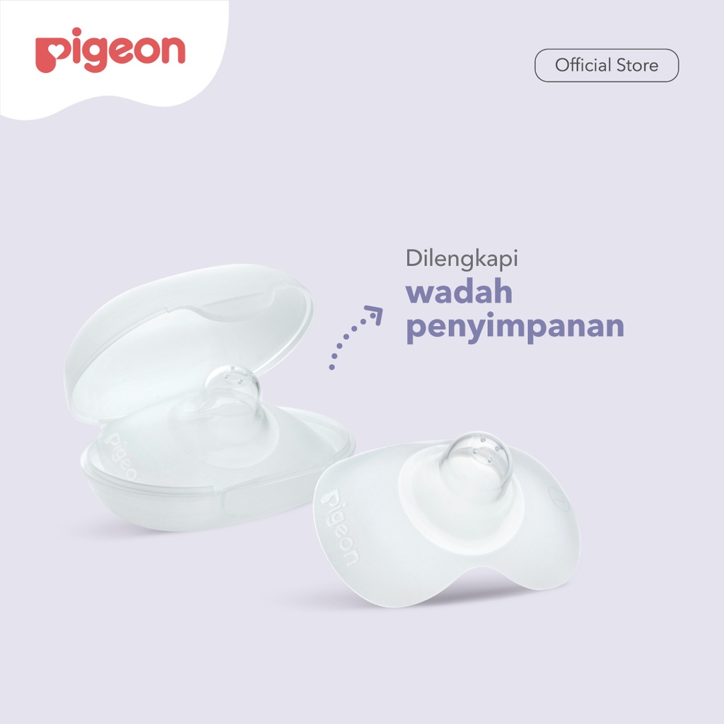 Pigeon Natural Feel Nipple Shield - Size 3 16-20mm - Pelindung puting - Penyambung Puting