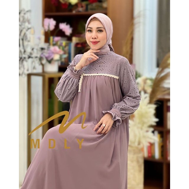 CAMILY DRESS BY MDLY BAJU WANITA GAMIS DRESS MAXY MIDI BRANDED TERBARU GAMIS LEBARAN BAJU PESTA BAJU
