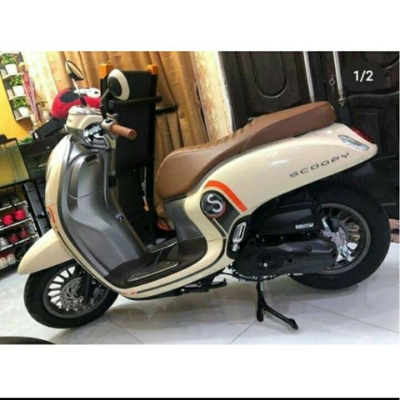 jok Scoopy caferacer jok Scoopy dobel seat jok klasik italia jok Scoopy new 2017
