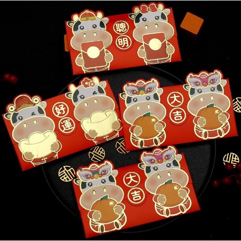 

TERLARIS Angpao Premium 3D Sapi Kerbau 2021 Imlek Sincia 68-5