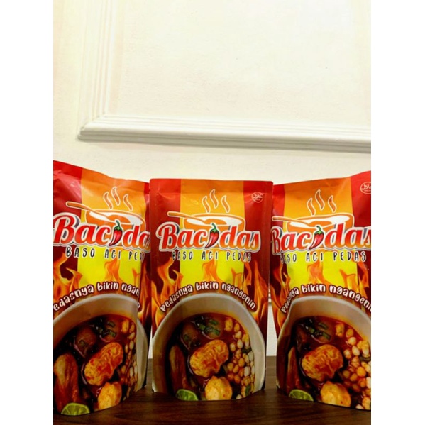 

Paket 3pcs, Bacidas Baso Aci Pedas