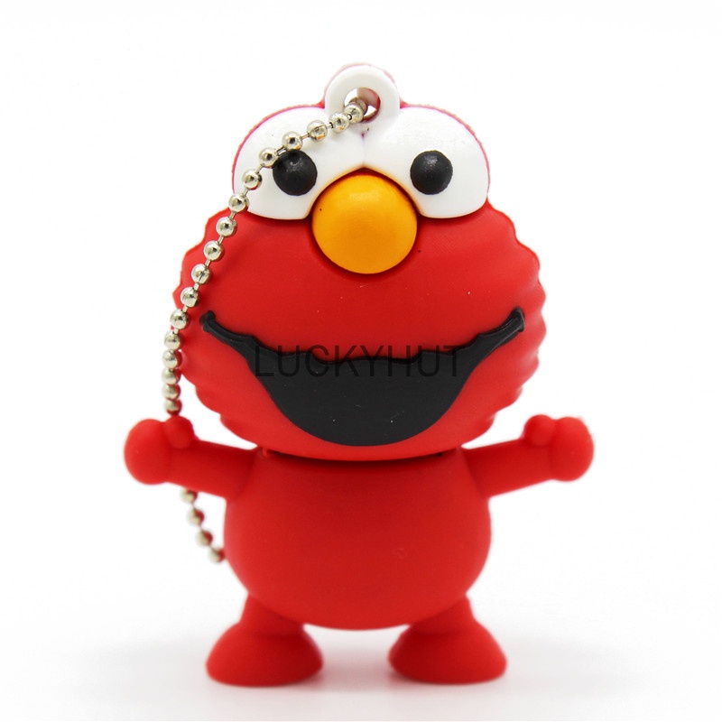 Pendrive 2TB Boneka Sesame Street 1GB 8GB 16GB 32GB 64GB Pendrive 1TB 128GB Untuk Hadiah