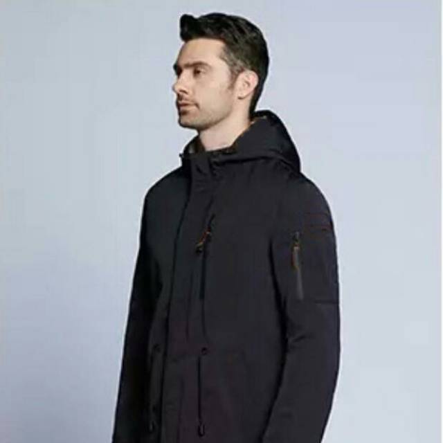 Jaket parka pria hitam polos /jaket parka pria  / jaket parka premium