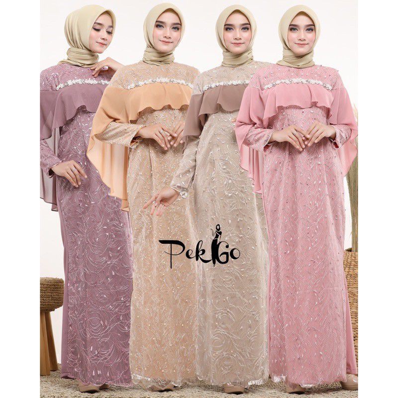 Senja Tule dress Pekgo