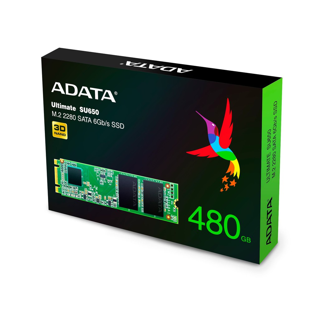 SSD ADATA M.2 SU650 480GB ULTIMATE M2 2280 - SU650 M.2 480GB