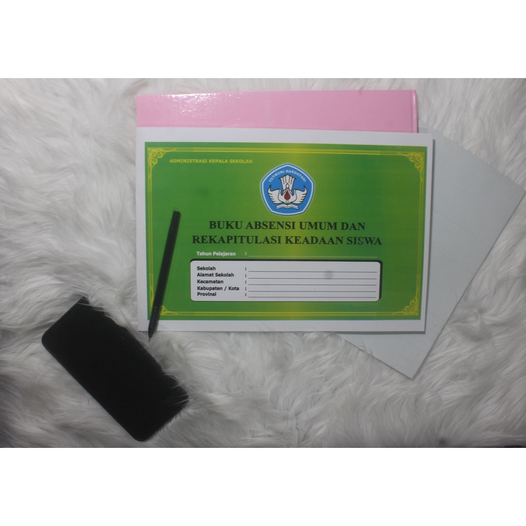 

Buku Absensi Umum dan Rekapitulasi Keadaan Siswa SD Kurikulum Merdeka