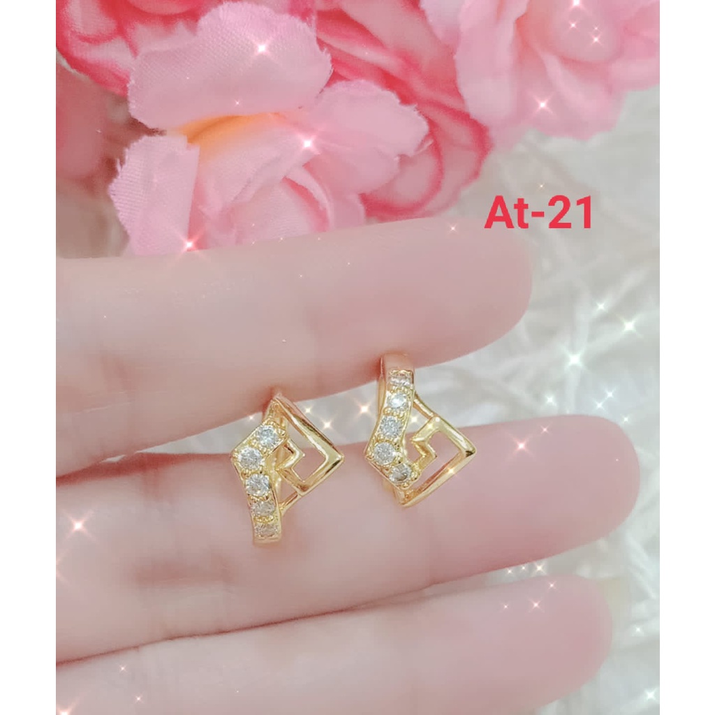 anting korea/anting hoop cantik n mewah perhiasan fashion bisa dipakai  anak dan dewasa