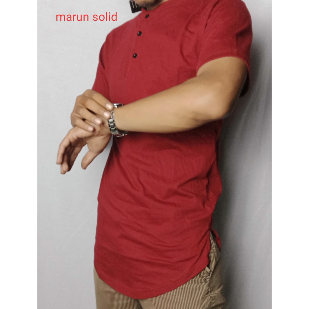 KOKO KAOS KURTA DEWASA PRIA PE LENGAN PENDEK