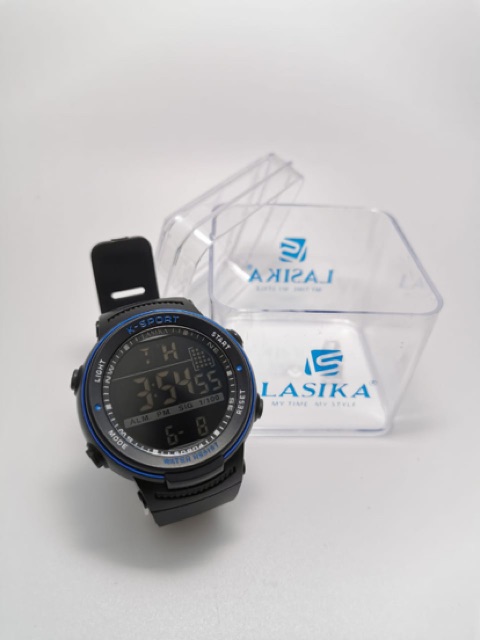 Jam Tangan Lasika Asli type 904 Pria Atau Wanita Sporty Digital Anti air