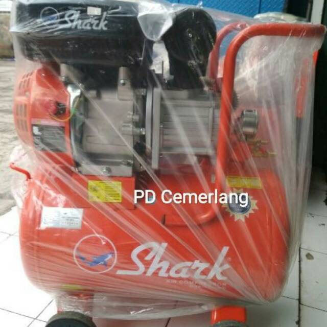 Kompresor angin shark portable bensin 1 hp