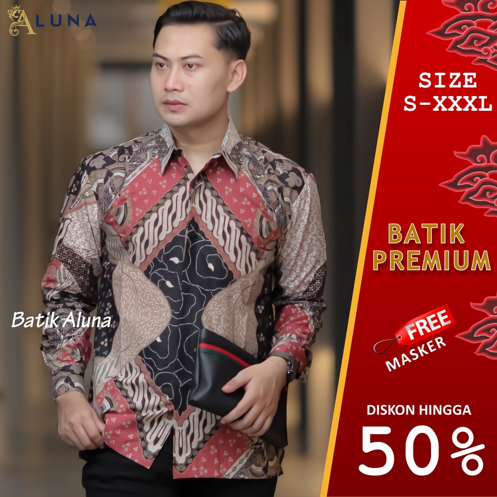 Batik Pria Premium / Lengan Panjang Regular PCW 008