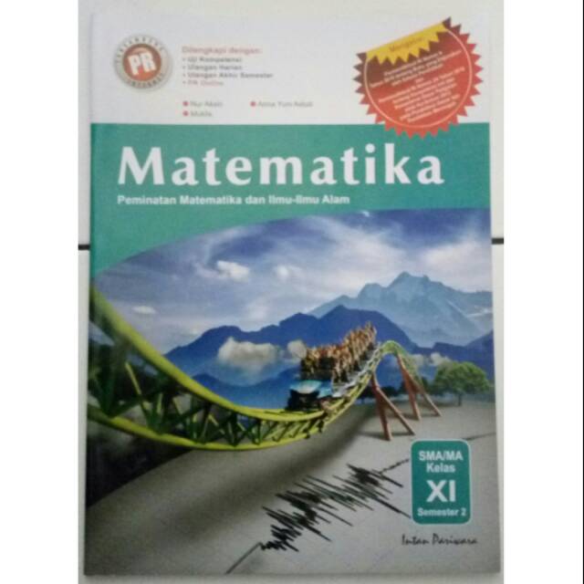 Pr Matematika Peminatan Sma Kls Xi Semester 2 K13n Shopee Indonesia