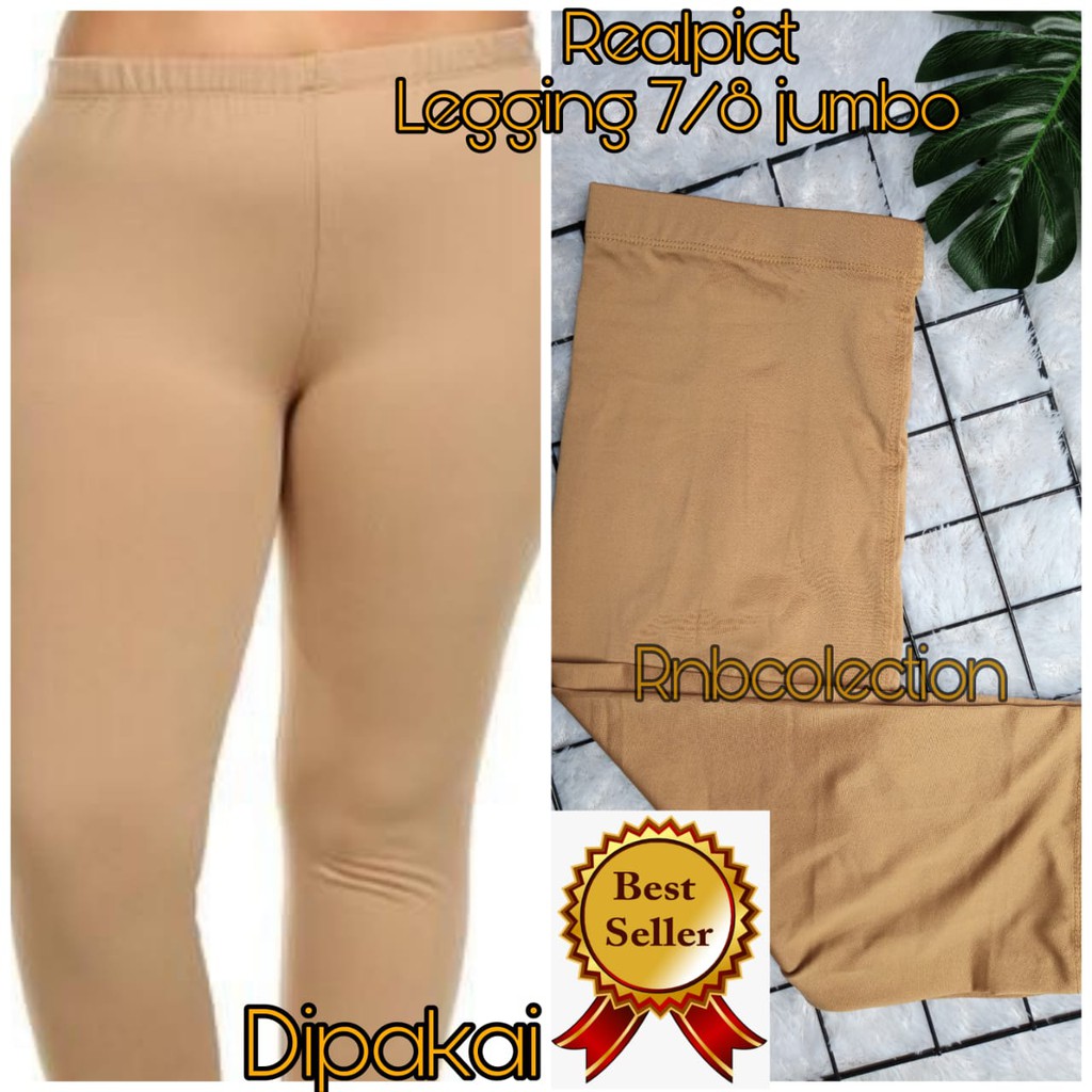 Celana Legging 3/4 Jumbo Lejing