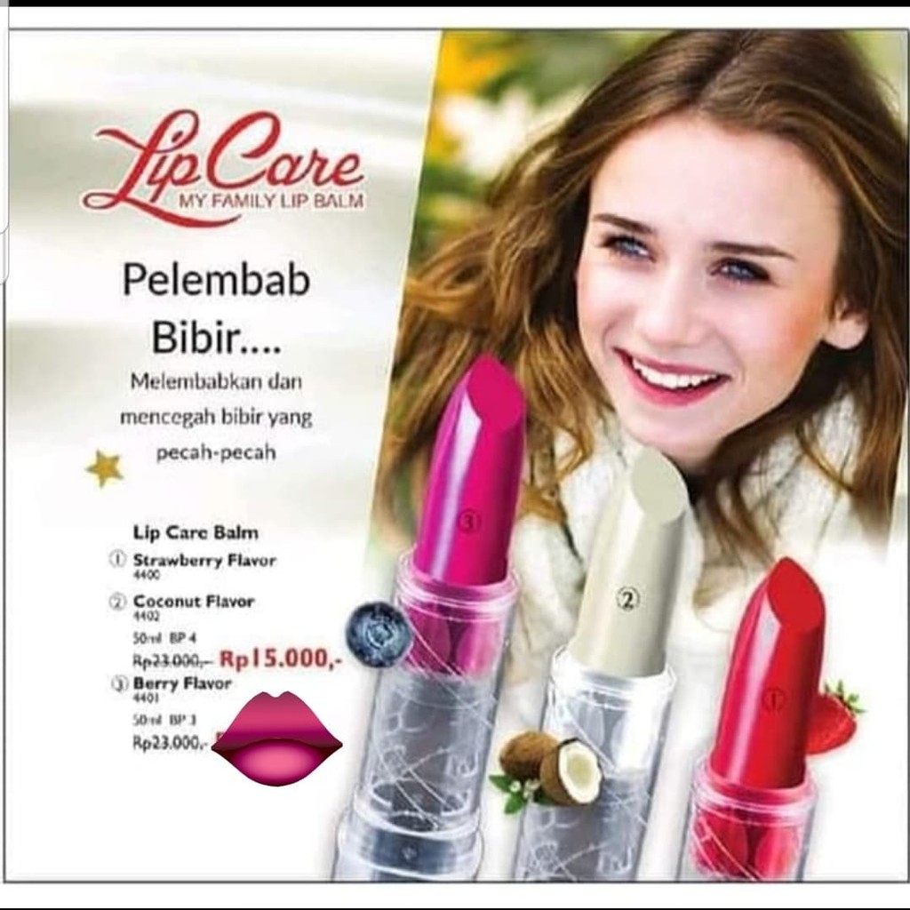 LIP CARE Pelembab Bibir BY MY WAY - gj114