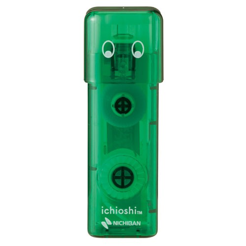 

Double Tape Roll Mekanik Dobel Tip Lem Glue Praktis TanpaGunting Green