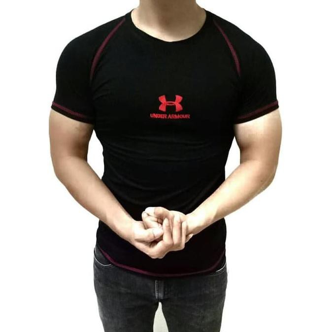 Promo Shopee  Baju  Kaos  Gym Fitness Training Under Armor 