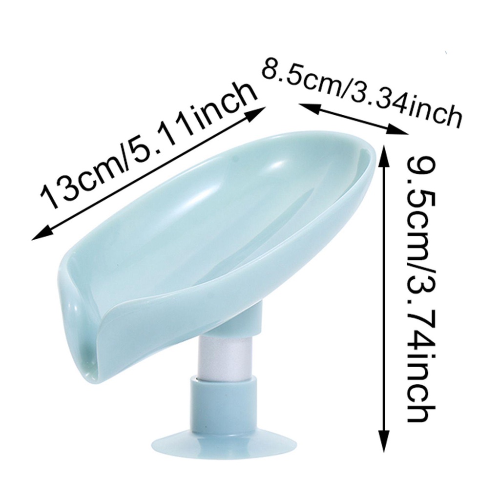 Wonder Soap Dish Tray Perlengkapan Dapur Suction Cup Tempat Spons