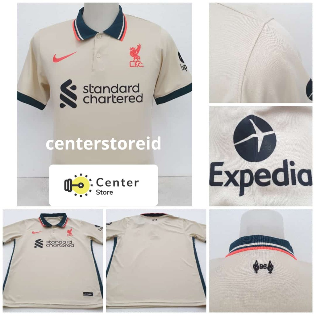 Jersey Bola Liverpool Away 21/22 New Import
