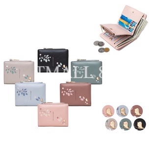 ♥TMALL88♥ Dompet Lipat Wanita / Resleting / Dompet Mini / Import