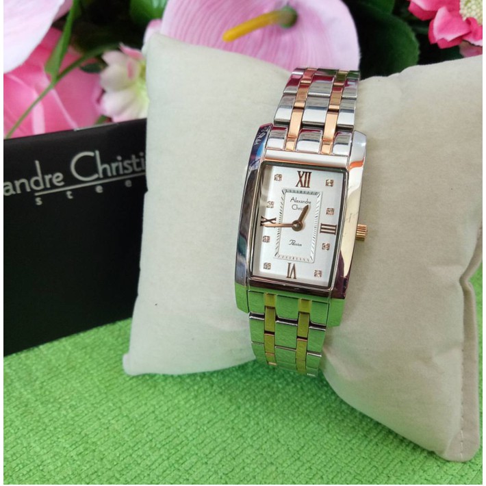Jam Tangan Wanita Alexandre Christie AC 2576 Kombi Original