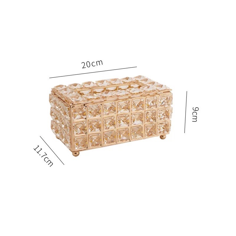 Crystal Box Tissue Mewah Kotak Crystal Tisu