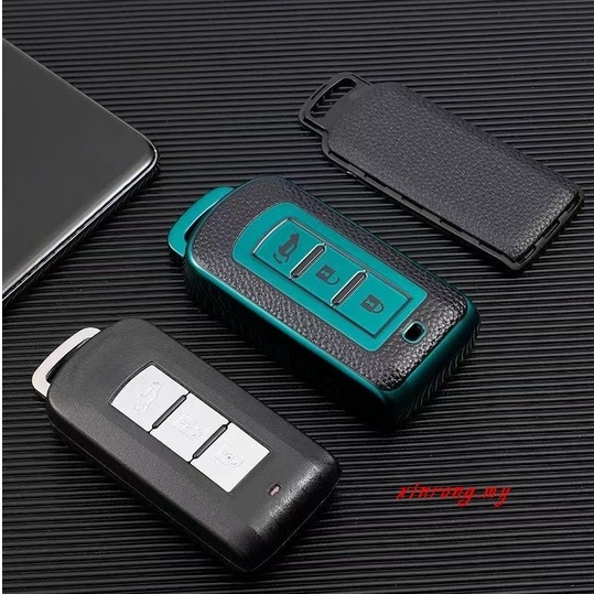 (ready Stock) Casing Remot Kontrol mitsubishi xpander outlander triton lancer asx inspires Tanpa Kunci