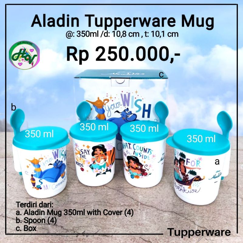aladin tupperware mug