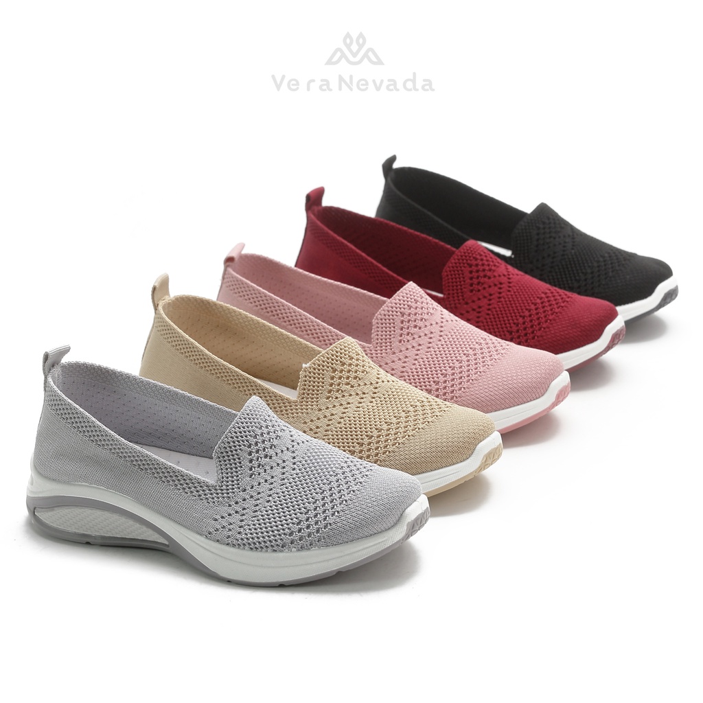 Vera Nevada Sepatu Slip On Wanita Shoes #VL02