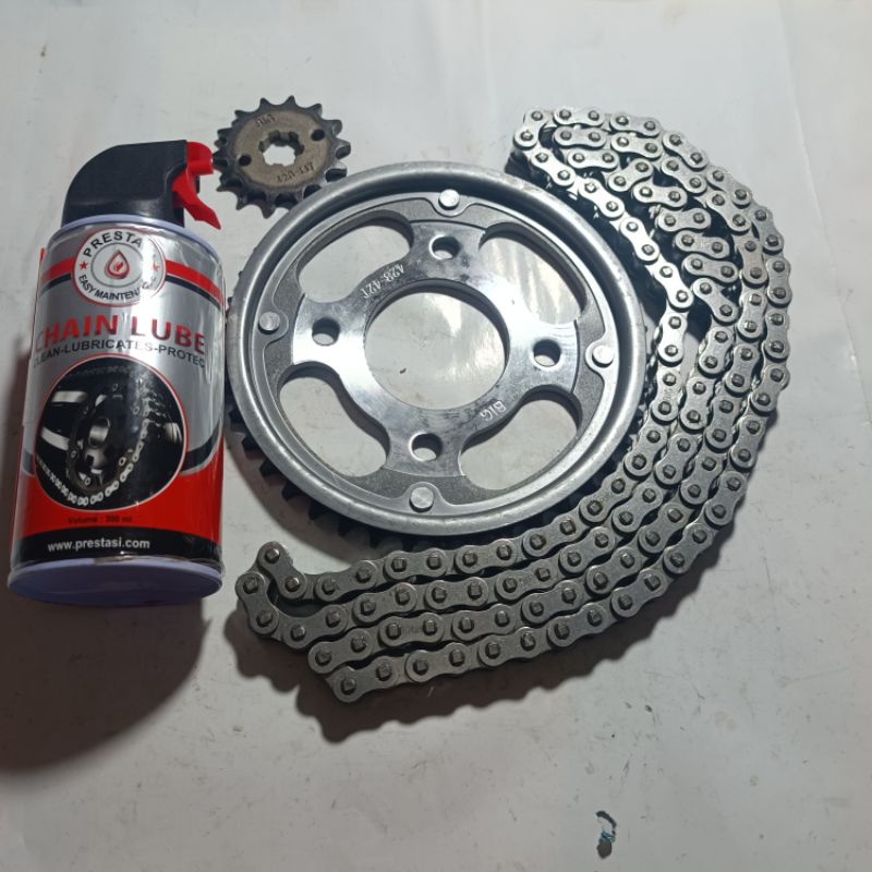 gear gir rantai set bonus chain lube mega pro new verza