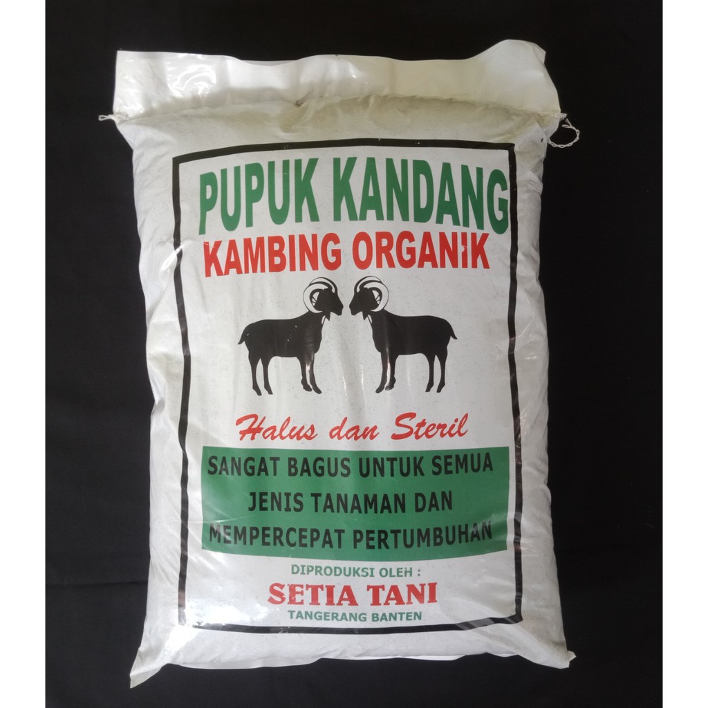 Pupuk kandang kambing organik