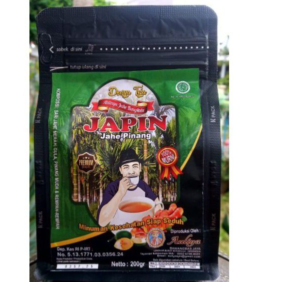 

Jahe Merah - Pinang Minuman Herbal Khas Bengkulu