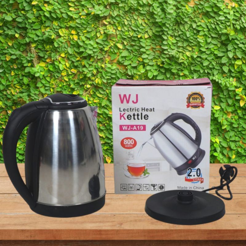 Teko Listrik WJ-A19 Stainless Kapasitas 2 Liter | Teko Elektrik | Teko Listrik 2 Liter | Teko Listri