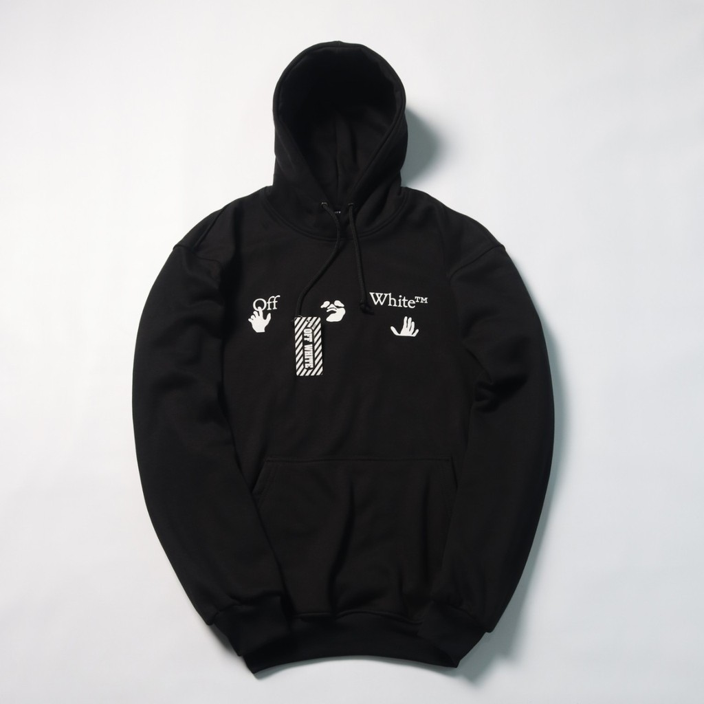 JAKET SWEATER HOODIE FS OF WHITE BLACK MARKER UNISEX PREMIUM QUALITY