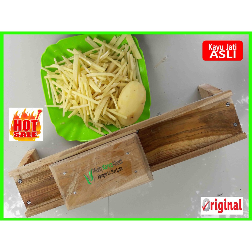 alat Pengiris dan poemotong stik kentang mustofa
